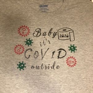 ‘Baby it’s COVID outside’ T-shirt